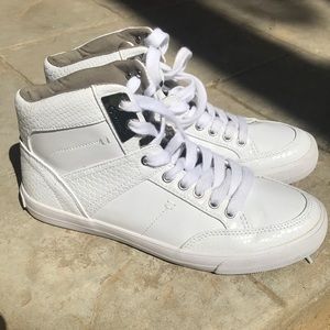 Guess high top leather sneakers